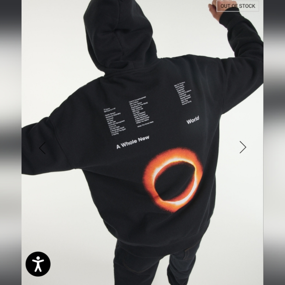 The Kooples Hoodie Eclipse Print